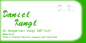 daniel kungl business card